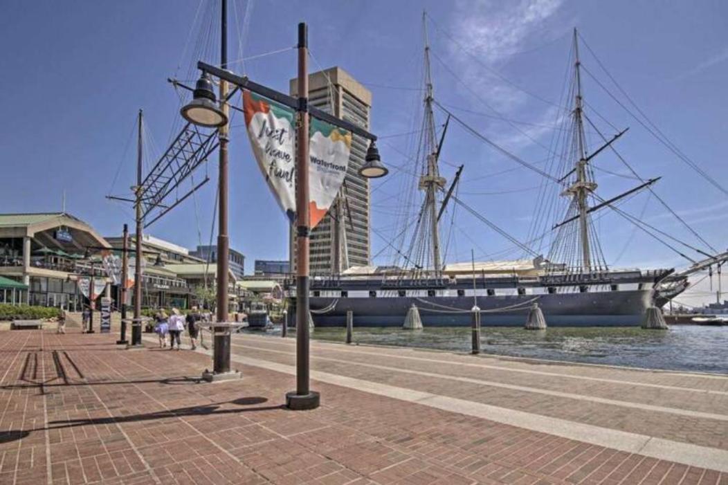 Chase Penthouse At 39 West Baltimore Inner Harbor Convention Center Free Indoor Parking One And Two Bedrooms Exterior foto